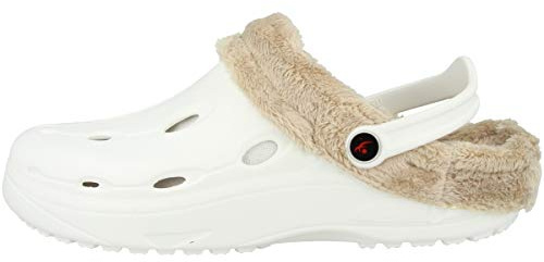 Chung Shi Unisex Dux Winter Clogs, Weiß, 46/47 EU