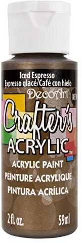 DecoArt Acrylic Paint, Iced Espresso, 59ml