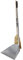 Flora Kehrschaufel Kehrboy Compact 30cm mit Besen, Silber, 100 x 29 x 25 cm