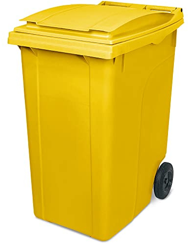 BRB 360 Liter DIN Mülltonne, HxBxT 1090x620x860 mm (gelb)