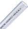 FLEXTUBE TX Ø 13mm x 3mm (1/2 Zoll), 15m lang PVC Schlauch mit Gewebe, Lebensmittelecht durchsichtig flexibel Druckschlauch Druckluftschlauch Lebensmittelschlauch Wasserschlauch Luftschlauch