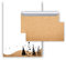 Logbuch-Verlag 50 x Briefpapier Weihnachten braun weiß DIN A4 + 50 Kuverts Kraftpapier-Optik - Weihnachtspapier Set für Firma, Geschäftsbrief & Kundenbrief