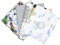 TupTam Baby Mullwindeln Spucktücher 70x80 5er / 10er Pack, Farbe: Ballons Blau Dschungel Grün Autos Gelb Hund Sterne Grau, Anzahl der Teile:: 5er Pack