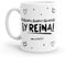 Puterful - Taza minimal con frase Guapa, guapa y guapa - Tazas originales para café - Resistente al microondas y lavavajillas