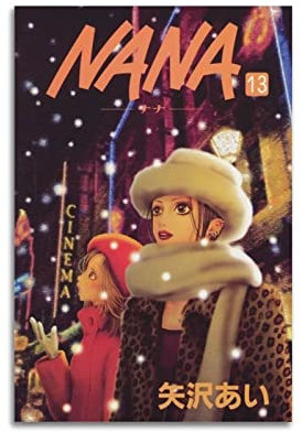Rudd Anime-Nana-Poster, Ästhetisches Schlafzimmer, Dekorative Poster, Kunstposter, Druck, Schlafzimmerdekoration, 30 x 45 cm, Ohne Rahmen