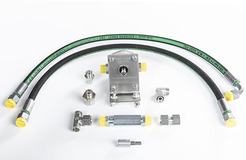 Generisch Anhängerpumpe Kipperpumpe, Akkuschrauber, für PKW-Anhänger, Hydraulikpumpe