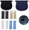 KOLZEMV 10 Pezzi allarga pantaloni, Allarga Pantaloni Fibbia Di Estensione Regolabile, Bottone Allarga Pantaloni, Estensori Cintura Premaman, Prolunga Pantaloni Gravidanza per Donne Incinte