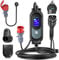 EVJUICION Mobile Wallbox 11kw,typ 2 ladekabel 11kw,[6m,3-Phasig] Ladekabel typ 2 CEE Stecker,6-16A EV Ladegerät Typ 2 Ladekabel Schuko,EV-Ladegerät und Mobile Ladestation,Zeitgesteuerte Aufladung,