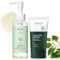 2 Stück Heartleaf Porenkontrolle Reinigungsöl, Houttuynia Cordata Sunscreen SPF 50 PA+++, entfernt Make-up & Mitesser, Feuchtigkeits Sonnencreme, Geeignet für Empfindliche Haut