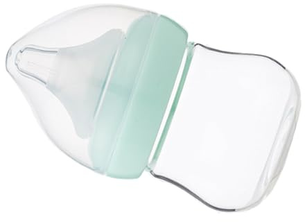Glas Babyflasche mit Weithals 90ml, Leicht und Stoßfest | Neugeborene, Präzise Dosierung, zu Hause Nutzbar, Breite Öffnung, Anti Kolik, Babyflasche