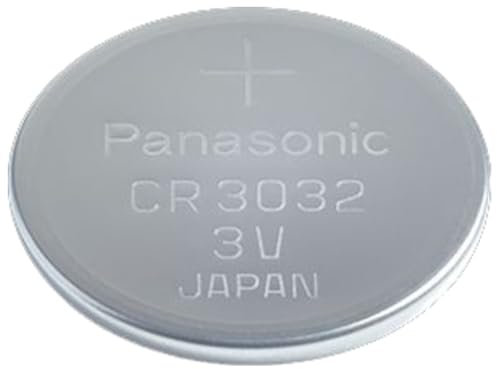 Hückmann Knopfzelle Rechner, al litio, 3 V, 500 3032 Panasonic CR