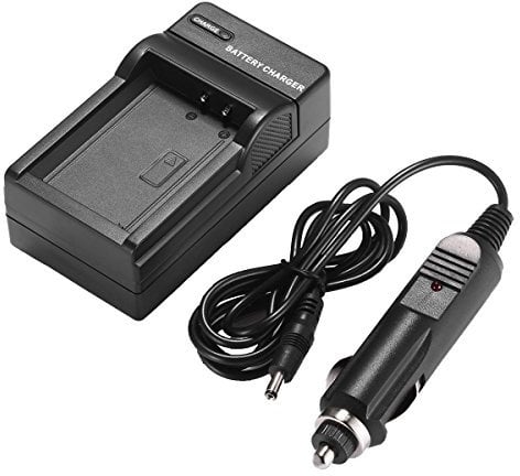 Amsahr Digital Replacement Mini Battery Travel Charger for Sony NP-BG1, NP-FG1, BC-TRG, BC-CSG, DSC-H20 Camera
