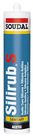 Soudal Silirub S Silikon 300 ml Schwarz 9533