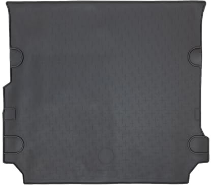 Travall CargoMat Boot Liner Compatible with Land Rover Discovery 3 (2004-2009) and Discovery 4 (2009-2016) Premium Tailored to Fit Car Boot Mat Waterproof Black Rubber Dog Car Specific Boot Protector
