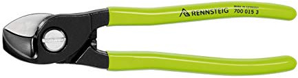 Rennsteig 700 015 3 Kabelschere 15, Schwarz, Kabelschere 15, brüniert