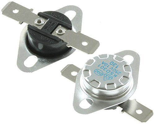 Spares2go Thermostats For Hotpoint Tumble Dryers (Pack of 2)
