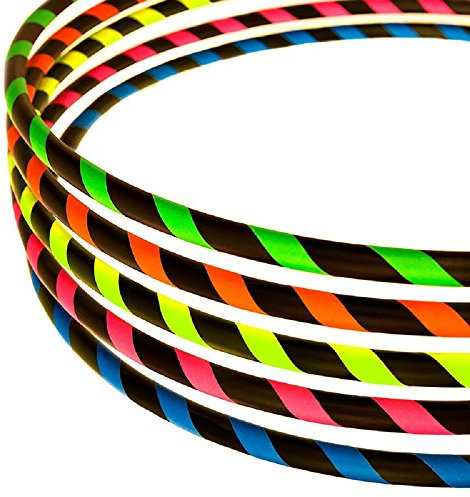 HOOPOMANIA Hula Hoop Reifen für Anfänger [Ø95cm - blau] Hula Hoop Anfänger zum Abnehmen