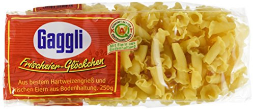 Gaggli Frischeier-Nudeln Glöckchen, 2er Pack (2 x 250 g)