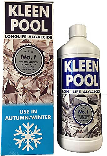 KLEEN POOL ALGAECIDE LONGLIFE SWIMMING POOL ALGICIDE 1 LITRE - No.1 for the ultimate crystal clear water all year round.