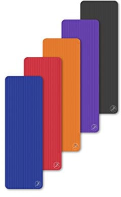 Trendy Sport ProfiGymMat Home für privaten Gebrauch, 180 x 60 x 1,5 cm, weiches, komfortables Material, flexibel, formstabil, antibakteriell, anthrazi