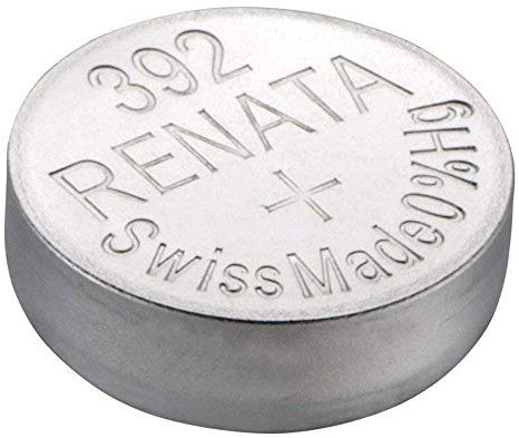 1 x Renata 392 Watch Battery 1.55v SR41W - Official Renata Watch Batteries