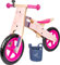 small foot Mädchen rosa, höhenverstellbarem Sattel und Softbereifung, Jahren, Laufrad Kolibri aus Holz, mitwachsend, inkl.Tragegriff,Gurt und Einschlagsbegrenzung, ab 3 J, 11613, normal