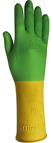 Juba Latex Natural Kinder Handschuhe Grün/Lama t/4