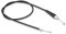 Gorgeri Gaszug M10 Gerade Kopf, 110cm Motorrad Gaszugseil für Pit Dirt Motor Trail Bike Motocross, ?lkabel, Motorrad Gasleitung