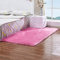Faux Lammfell Teppich Shaggy Langflor Kunstfell Schaffell Bereich Teppiche Flauschig Bettvorleger Sofa Matte Rechteckiger Wohnzimmer Schlafzimmer Bodenmatte Rutschfest Stufenmatten Rose 100x180CM