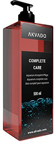 Akvado Complete Care - Komplett-Pflege für Fische, Pflanzen, Wasser und Filter, 500 ml