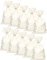 KOTARBAU® Set di 10 sacchi in tessuto PP 65 x 105 cm, 50 kg, colore bianco