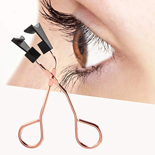 HshDUti Wimpernzange Magnetischer Wimpernapplikator Werkzeug Wimpernclip Magnetische Falsche Wimpern Curler Frauen Make-up Werkzeug Roségold