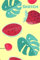 Sketchbook: 6x9 Sketchbook Journal, Notebook with 100 blank white pages for sketching, drawing, doodling, and writing. Monstera and Melon