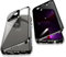 Jonwelsy Anti Peeping Hülle für iPhone 13 Pro (6,1), 360 Grad Schutz Case, Privatsphäre Gehärtetes Glas Anti-Spähen Cover, Stark Magnetische Adsorption Metallrahmen Handyhülle für 13 Pro (Schwarz)