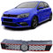 Kühlergrill Schwarz Matt Rot Sport Optik für VW Polo 5 6R 6C 09-17 auch GTI