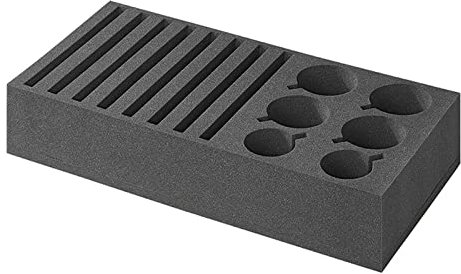 APT Camping Geschirrhalter Schaumstoff für Tassen, Teller Geschirrständer für Wohnwagen, Wohnmobil