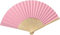 Yukiyi Rosa Handfächer für Frauen Faltbare Handfächer Stoff Faltfächer DIY Handgemachte Fächer zum Tanzen Foto Requisiten Wanddekoration Hochzeit Zubehör