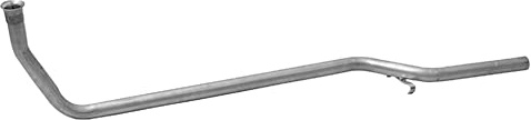 HELLA 8LA 366 004-851 Abgasrohr - Easy2Fit Kit - vorne - dreiteilig | Kompatibel mit: FIAT UNO