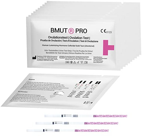 50x Ovulationstest LH-Test 25miu/ml - optimale Grenze/Sensitivität - Ovulationsteststreifen - Teststreifen für Urin