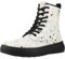 Geox J Phaolae Girl, Stivale alla Caviglia Donna, Bianco/Multicolore, 37 EU