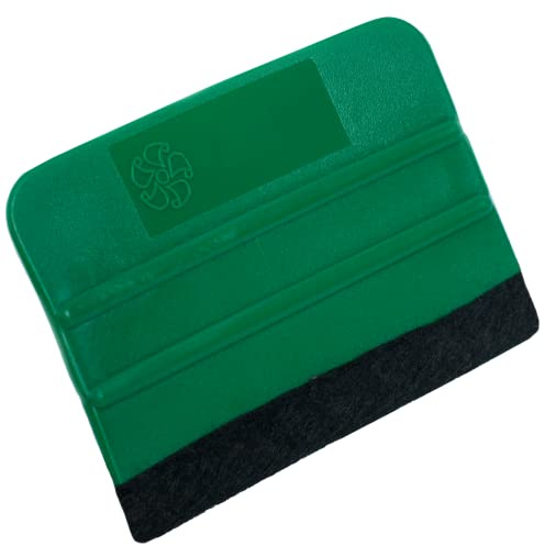 Schwarze Grill Folie Auto Zierleisten zum Folieren von Auto Chromleisten Frontgrill Exterieur Black Schwarze Folie Optik Paket Glanz Schwarz Tiefschwarz (Rakel mit Filzkante, Verklebehilfe)