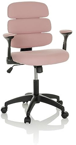 hjh OFFICE Kinderdrehstuhl Kid ERGOLINO B Drehstuhl mit ergonomischer Rückenlehne, Rosa, 736434