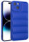 GTElectro Hülle für Apple iPhone 15, Puffer Jacket Design Weich Slim TPU Schutzhülle mit Kameraschutz Strapazierfähige Handyhülle, Stoßfest Flexibel iPhone 15 Case (Blau)