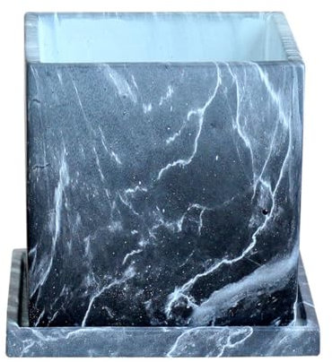 CHICKEN Pot De Fleur D'intérieur Pots de Fleurs de Style Minimaliste Moderne, Pots de Fleurs carrés, Pots de Fleurs en Ciment, décoration de la Maison Pot De Fleur Extérieur