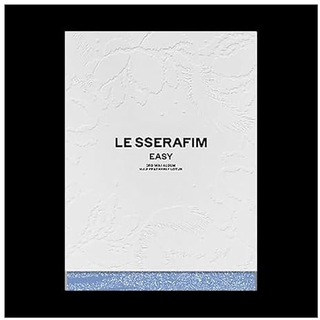 LE SSERAFIM Easy 3rd Mini Album (VOL.2 +1ea Store Gift Photo Card) K-POP Sealed