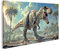 islandburner Prime Bild auf Leinwand König Dino T-Rex: Symbol der prähistorischen Stärke - Wandbild KCPY Kinderzimmer Museum für Naturkunde Bilder Wandbilder Poster