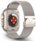 Aizgalxor Bracelet en Acier Inoxydable Compatible avec Apple Watch Ultra 49mm 46mm 45mm 44mm 42mm 41mm 40mm 38mm, Bracelet Boucle Titane Compatible avec iWatch Ultra 2/Series 10/9/8/7/6/5/4/3/2/1/SE