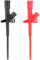 Sonde de Test Multimètre, 2Pcs P5004 Sonde de Test Flexible Isolée Haute Tension Rapide et Professionnelle Crochet de Test Clip, pour les Instruments et Instruments Tels que les Oscilloscopes