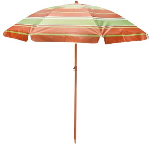 SUNNY STAR OMBRELLONE DA SPIAGGIA OXFORD DIAMETRO 200cm ARANCIONE