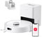 roborock Q7 L5+ Set Robot Aspirador y Fregador de 8000 Pa, 7 Weeks Autovaciado, Sistema Doble Antienredos, Navegación PreciSense LiDAR, Suelos Duros, Alfombras y Pelo de Mascotas, Blanco